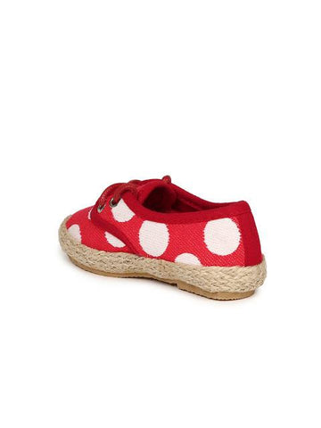Dunsinky Red Woven Casual Shoes