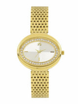 Arumkick Silver-Toned Embellished Watch